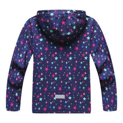 Girl Zipper Hooded Cardigan Jacket