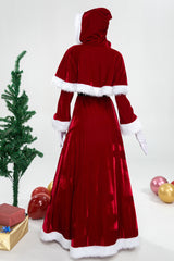 Christmas Costume Queen Long Dress