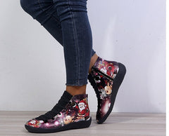 Women’s Leather Christmas Boots