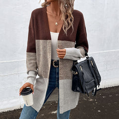 Mid-Length Cardigan Sweater