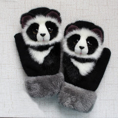 Cartoon Animal Warm Mittens