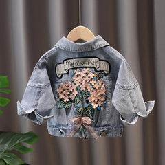 Girls Fashion Cute All-Match Denim Jacket