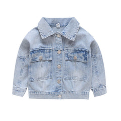 Girls Fashion Cute All-Match Denim Jacket