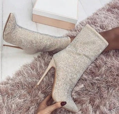 Toe Heeled Boots