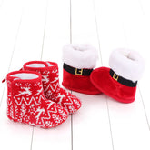 Christmas Cotton Toddler Boots