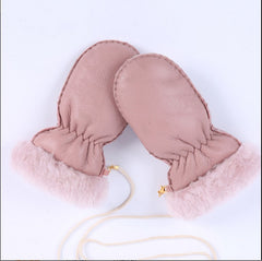 Mittens Sheepskin Gloves