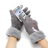 Women's Winter Suede Gloves