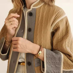 Turnover Neck Puffer Jacket