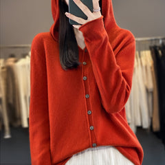 Wool Women's Cardigan Sweater