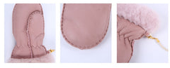 Mittens Sheepskin Gloves