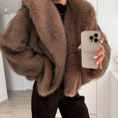 Plush Coat Fur Women's Clothing