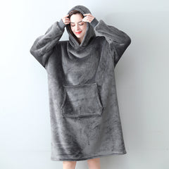 Hooded Thermal Blanket for Women