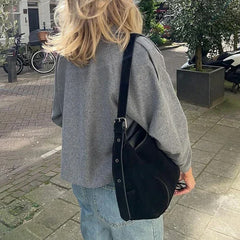 Woolen Loose Short Chic Jacket Coat