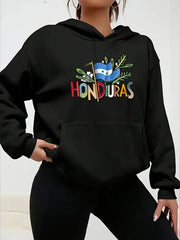 Hooded Pullover Sweatshirt with Kangaroo Pockets