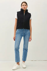 Turtleneck Puffer Vest