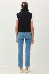 Turtleneck Puffer Vest
