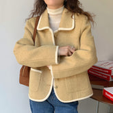 Bezel Trim Chic Loose Jacket