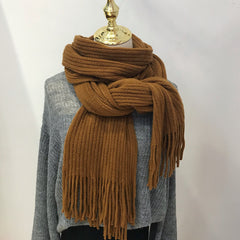 Students Thickened Warm Scarves
