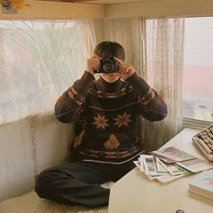 Knit Sweater Couple Outfit