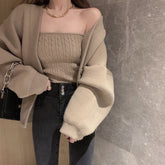 Tube Top Knitted Sweater