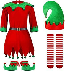 Christmas Hat Dress Suit