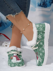 Christmas Short Snow Boots for Women