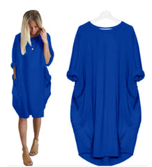 Christmas Pattern Printed Sweater Dress