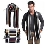 Winter Fringed Men's Scarves
