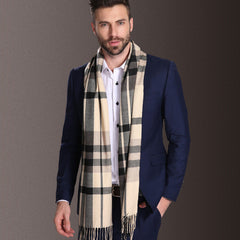 Europe Fashion Shawl Scarves for Men