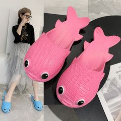 Creative Funny Soft Bottom Puffer Fish Slippers