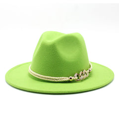 Women's British Style Fedora Hat