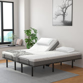 Set of 2 Gel Memory Foam Pillow 3D Cutting Air Flow Cooling Pillows with Pillowcase