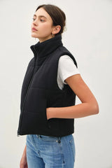 Turtleneck Puffer Vest