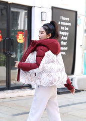 Korean Style Trend Multicolor Bread Coat