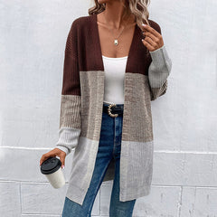 Mid-Length Cardigan Sweater