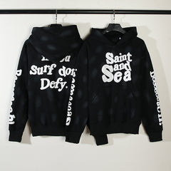 Unisex Plush Casual Hooded Sweater