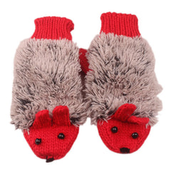 Cartoon Animal Warm Mittens