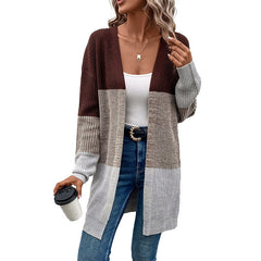 Mid-Length Cardigan Sweater