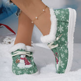 Christmas Short Snow Boots for Women