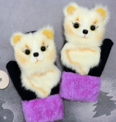 Cartoon Animal Warm Mittens