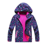 Girl  Zipper Hooded Cardigan Jacket