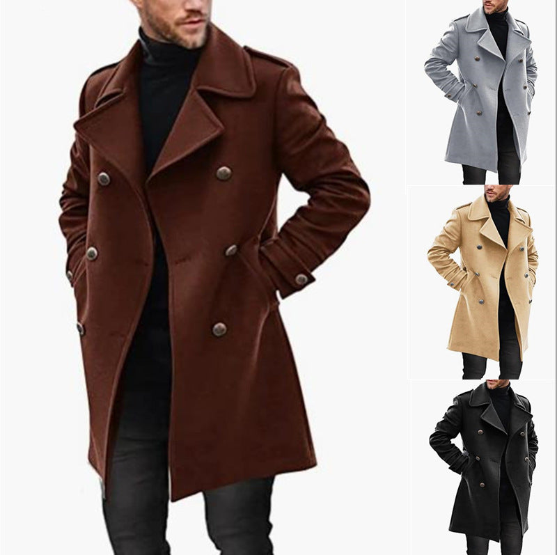 Woolen Men's Coat