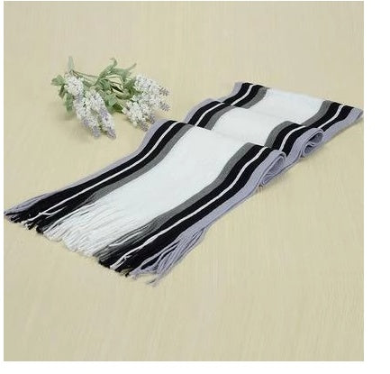 Winter Fringed Men's Scarves