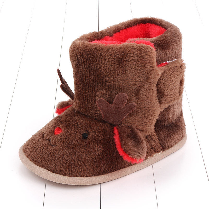 Christmas Winter Warm Baby Boots