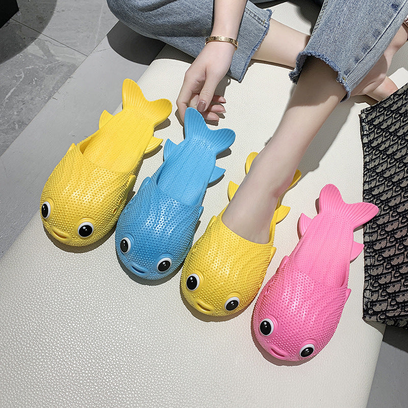 Creative Funny Soft Bottom Puffer Fish Slippers