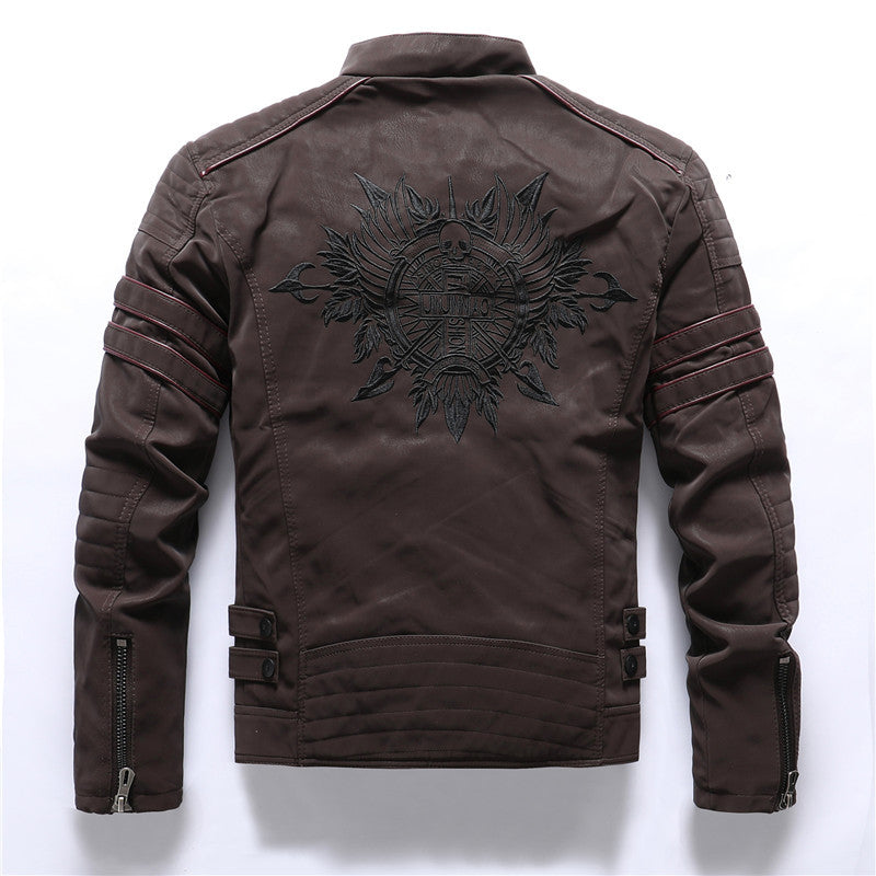 Fashion PU Leather Jackets Coats