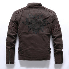 Fashion PU Leather Jackets Coats