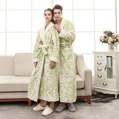 Thickened Flannel Nightgown