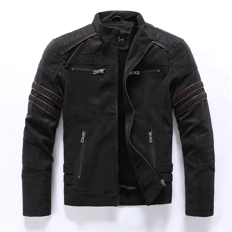 Fashion PU Leather Jackets Coats