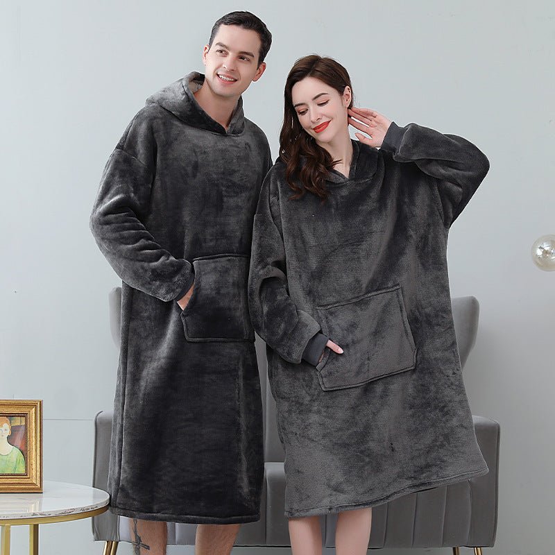 Hooded Thermal Blanket for Women